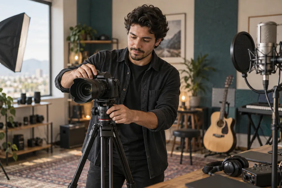 Fotografía, video, música y audio